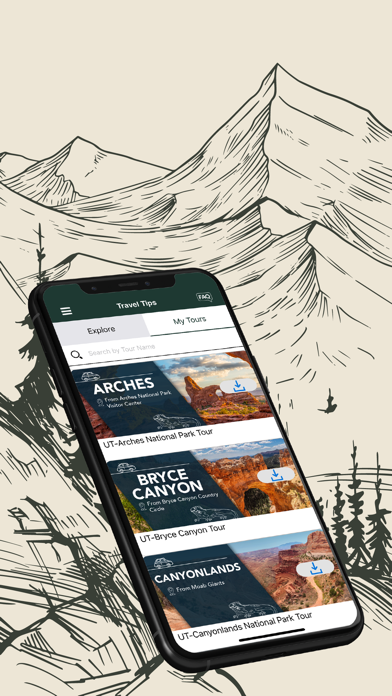 USA National Parks Audio Guide Screenshot