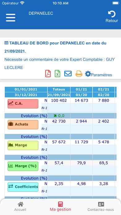 Cabinet Leclere et associés Screenshot