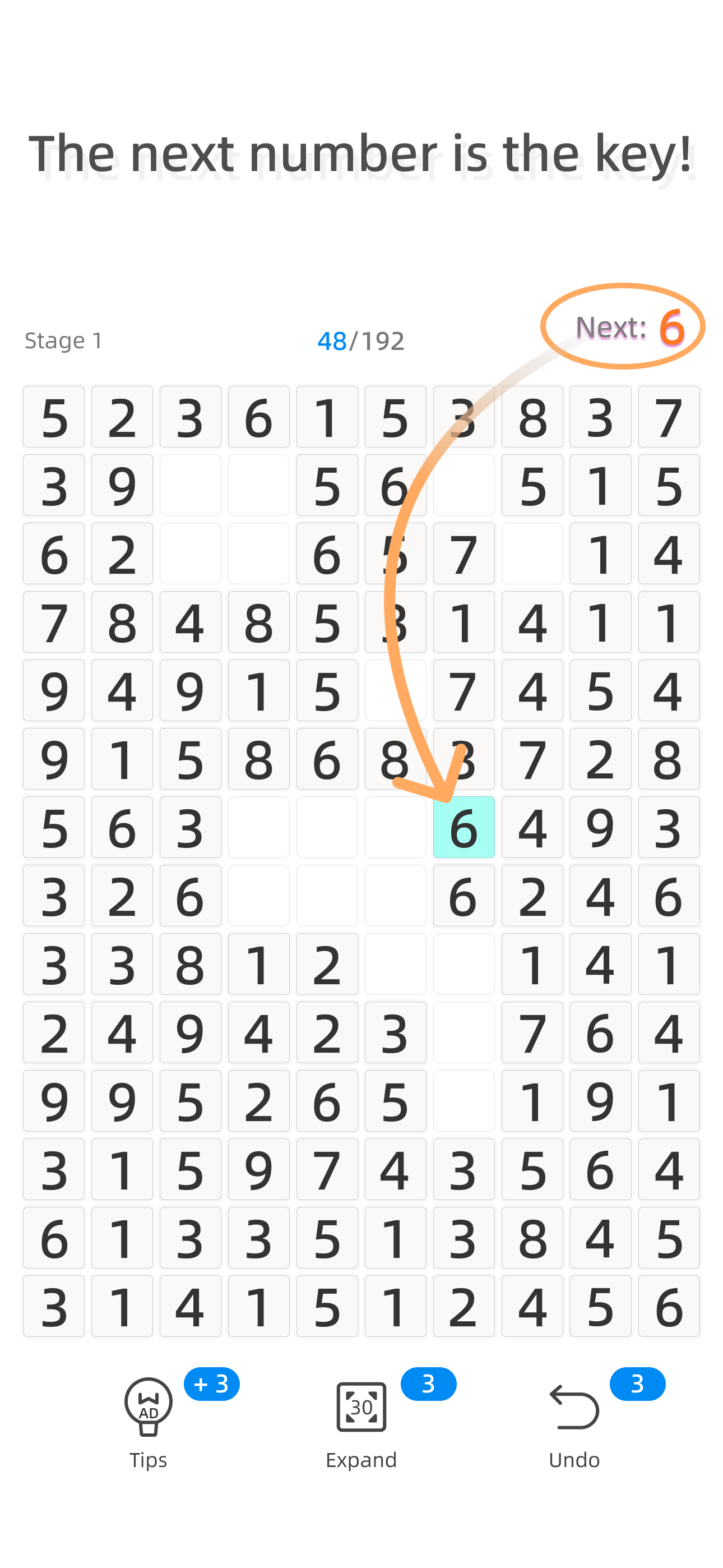 Number Match X