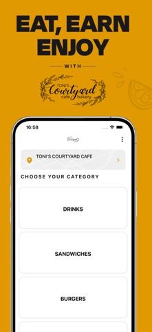 Toni's Courtyard Cafe Screenshot 1 of 4
