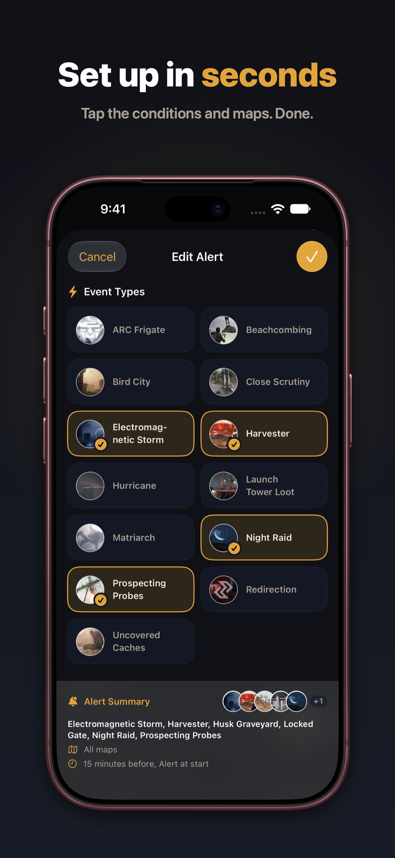 Screenshot 3 of ArcTimers: Live Raid Alerts