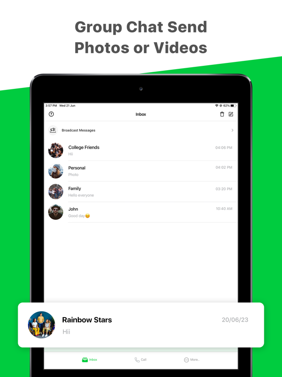 TXT App Phone Now iPad screenshot 6 - Social Networking app