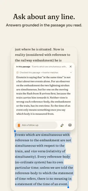 Manamo: AI Reader & Flashcards screenshot 1