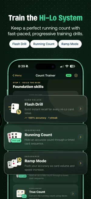 Blackjack Trainer: TwentyOne screenshot 3