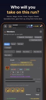 Idle Guild: Dungeon TEXT RPG screenshot 2