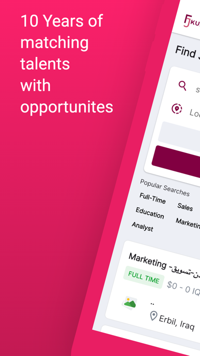 FJK-Find Job In Kurdistan Screenshot