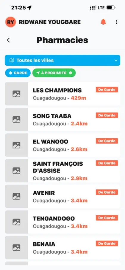 Screenshot 5 di 6 di Songre App
