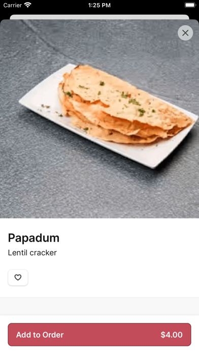 Passage to India To Go iPhone screenshot 4 - Food & Drink app