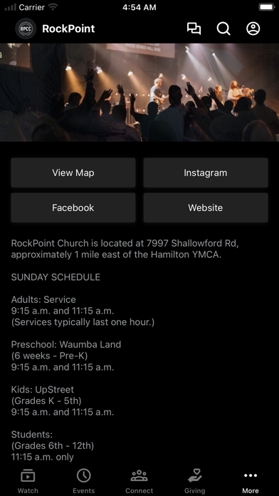 RockPoint Church Chattanooga Screenshot