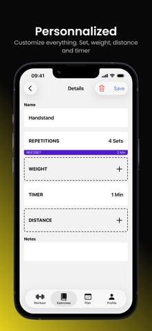 Strainup: Workout Builder screenshot