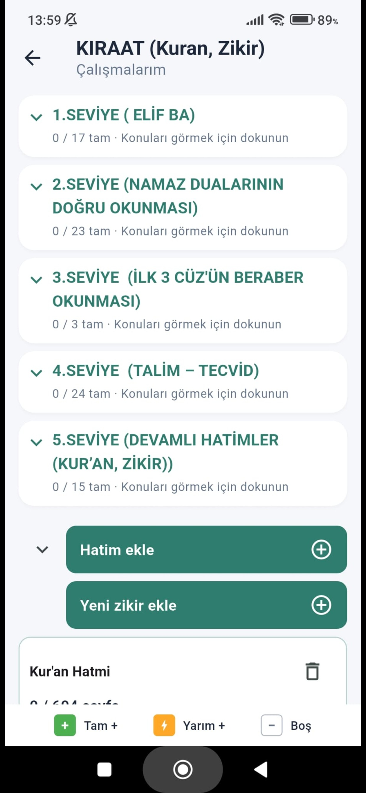 manevi eğitim programı (mep)