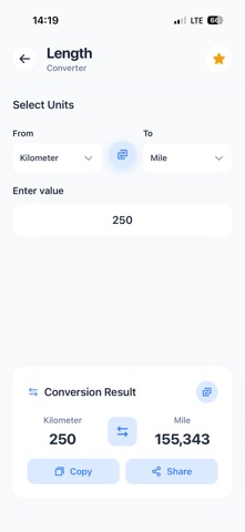 MultiConvert+ Unit Converter screenshot