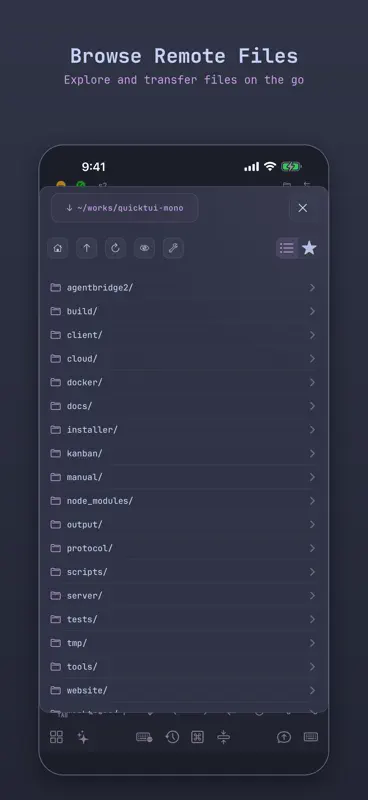QuickTUI: AI Agent Terminal screenshot 4 of 10