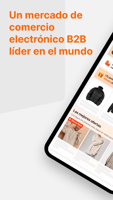 App de comercio B2B Alibaba App Store preview screenshot 1