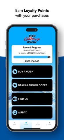 Gilbert Car Wash iPhone screenshot