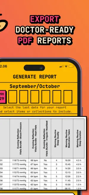 Scrambled Brain - Health Diary screenshot 2