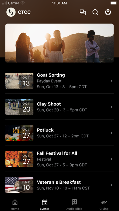 App screenshot