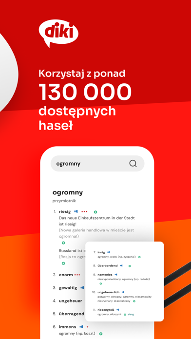 Słownik niemieckiego - Diki Screenshot