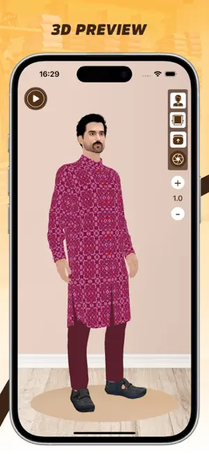 Dreesam Try dressing on 3D AR screenshot 1