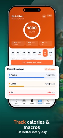 Fridge2Chef iPhone screenshot