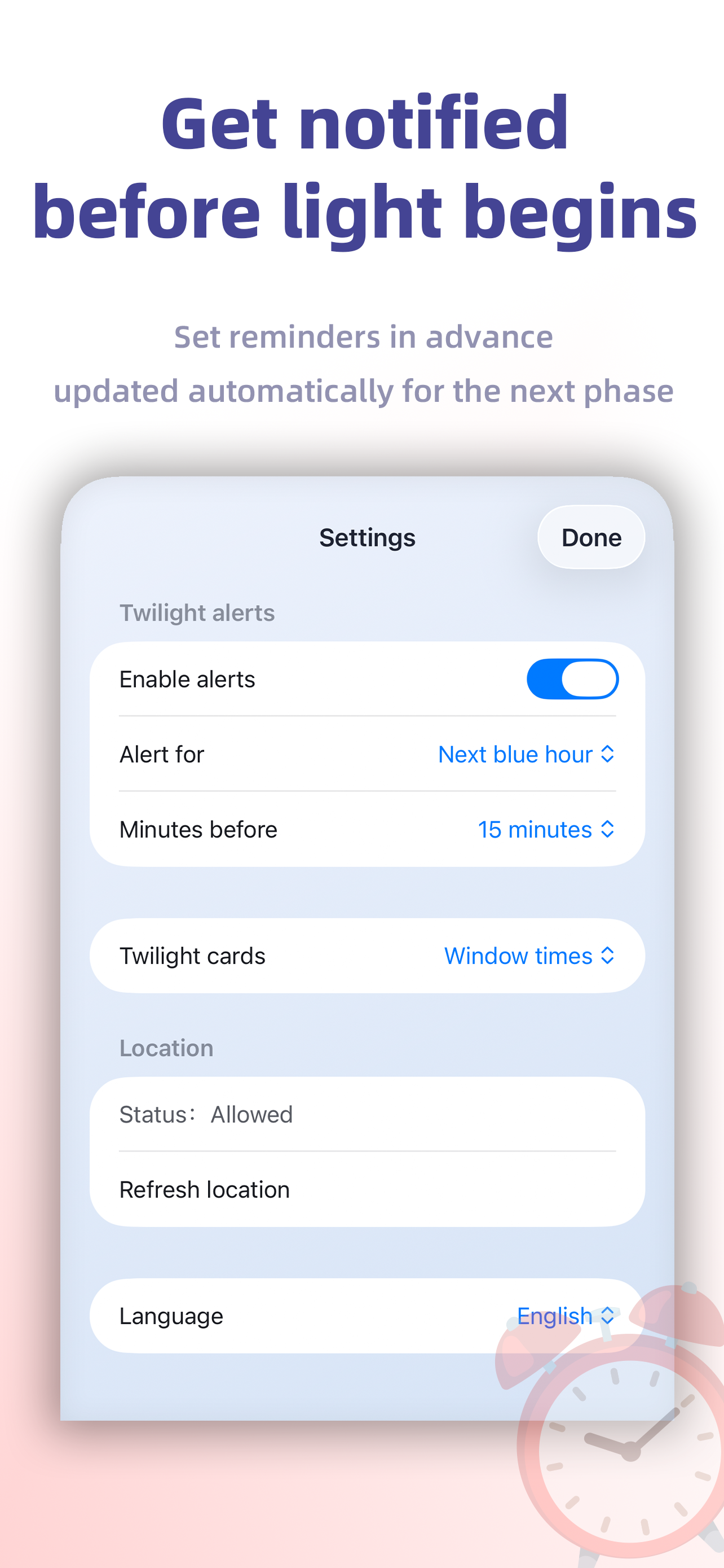 Twilight Compass
