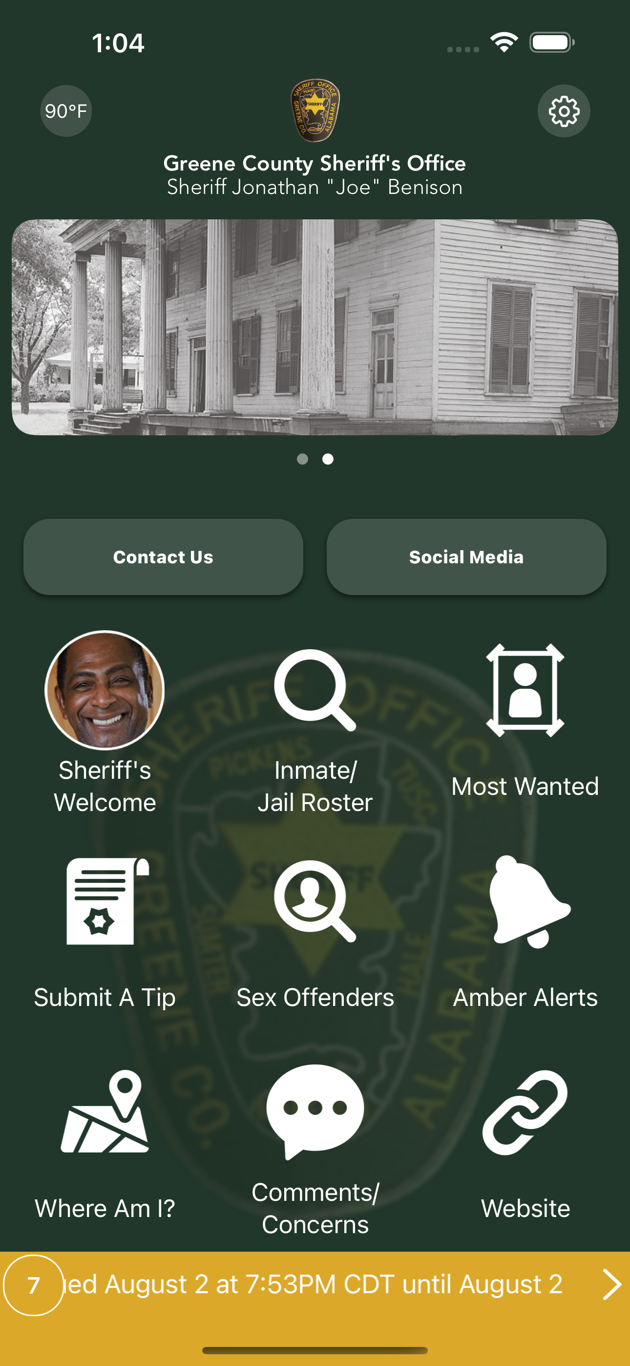 Greene County Sheriff