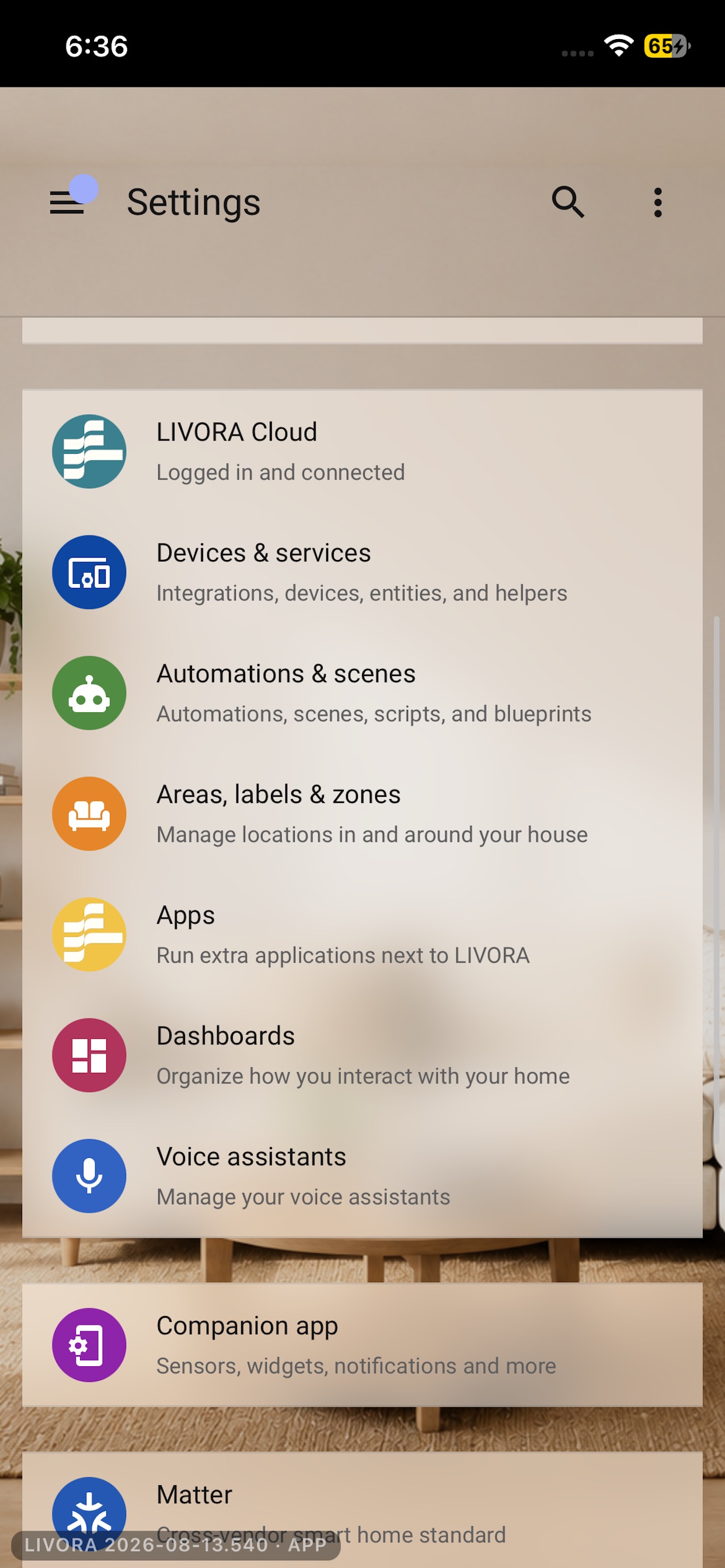 Screenshot 6 of Livora — Intelligent Living