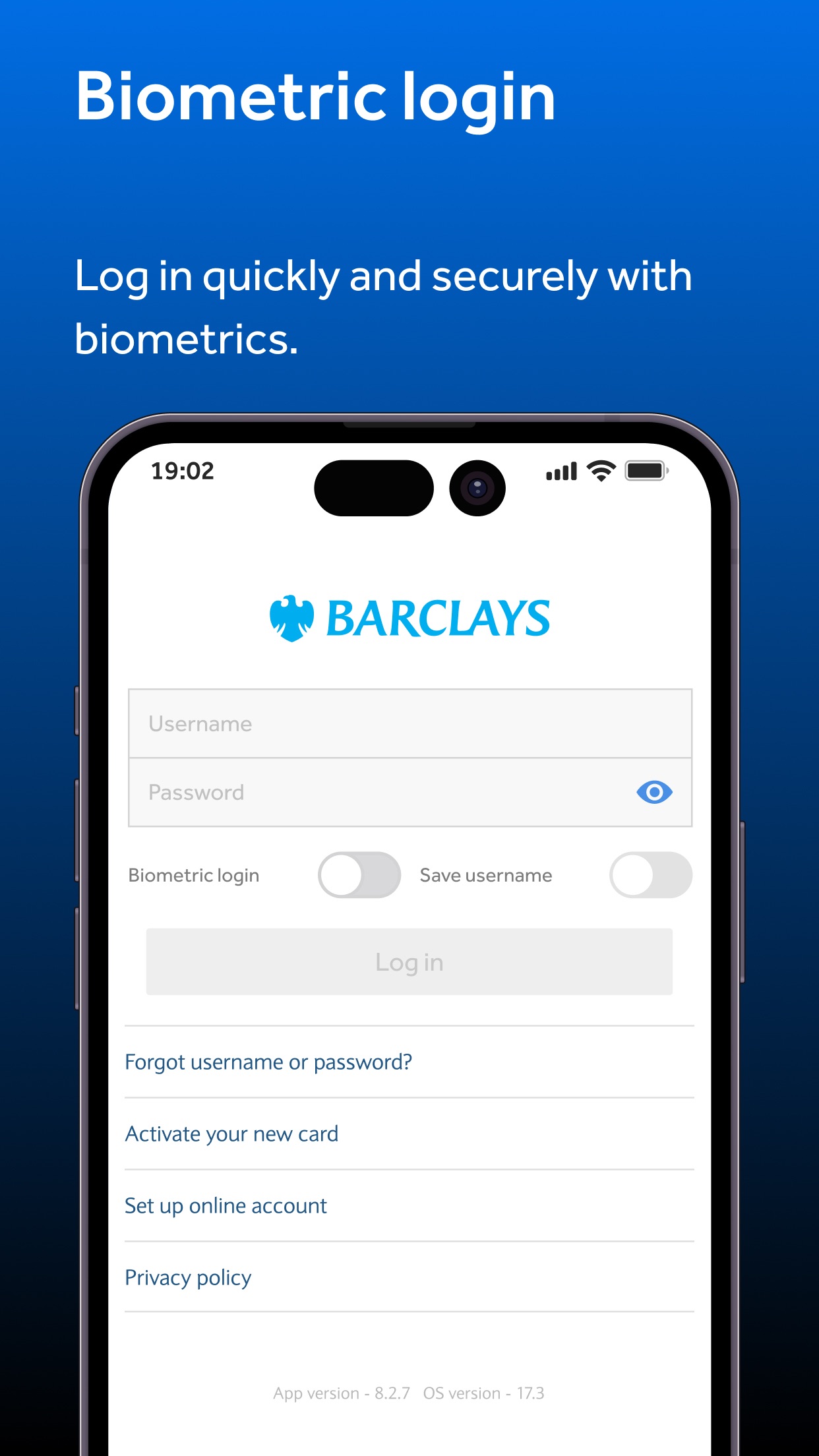 Barclays US screenshot 1