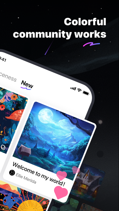 Artisland - Draw & Share Screenshot