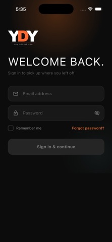 You Define You App screenshot