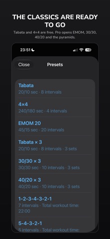 HIITimer: Interval Timer screenshot 4