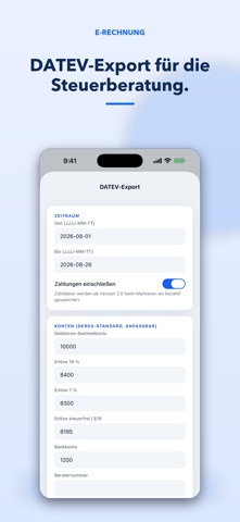 E-Rechnung: Erstellen & Öffnen screenshot