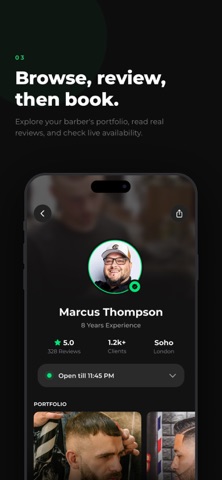 Barbr: For Clients iPhone screenshot