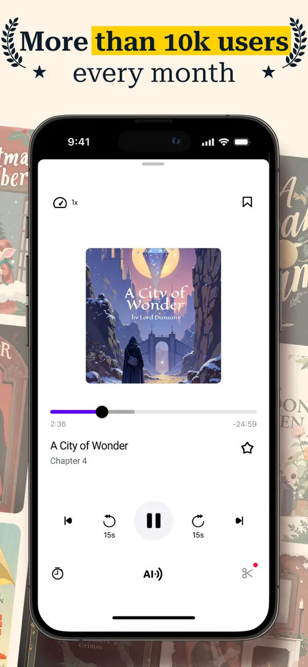 Audio Books Library Ereader Screenshot 2