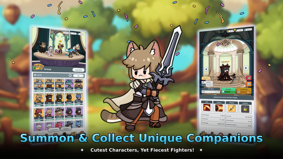 #5. Cat Legends : Idle RPG Game (iOS) 由: Dreams Studio