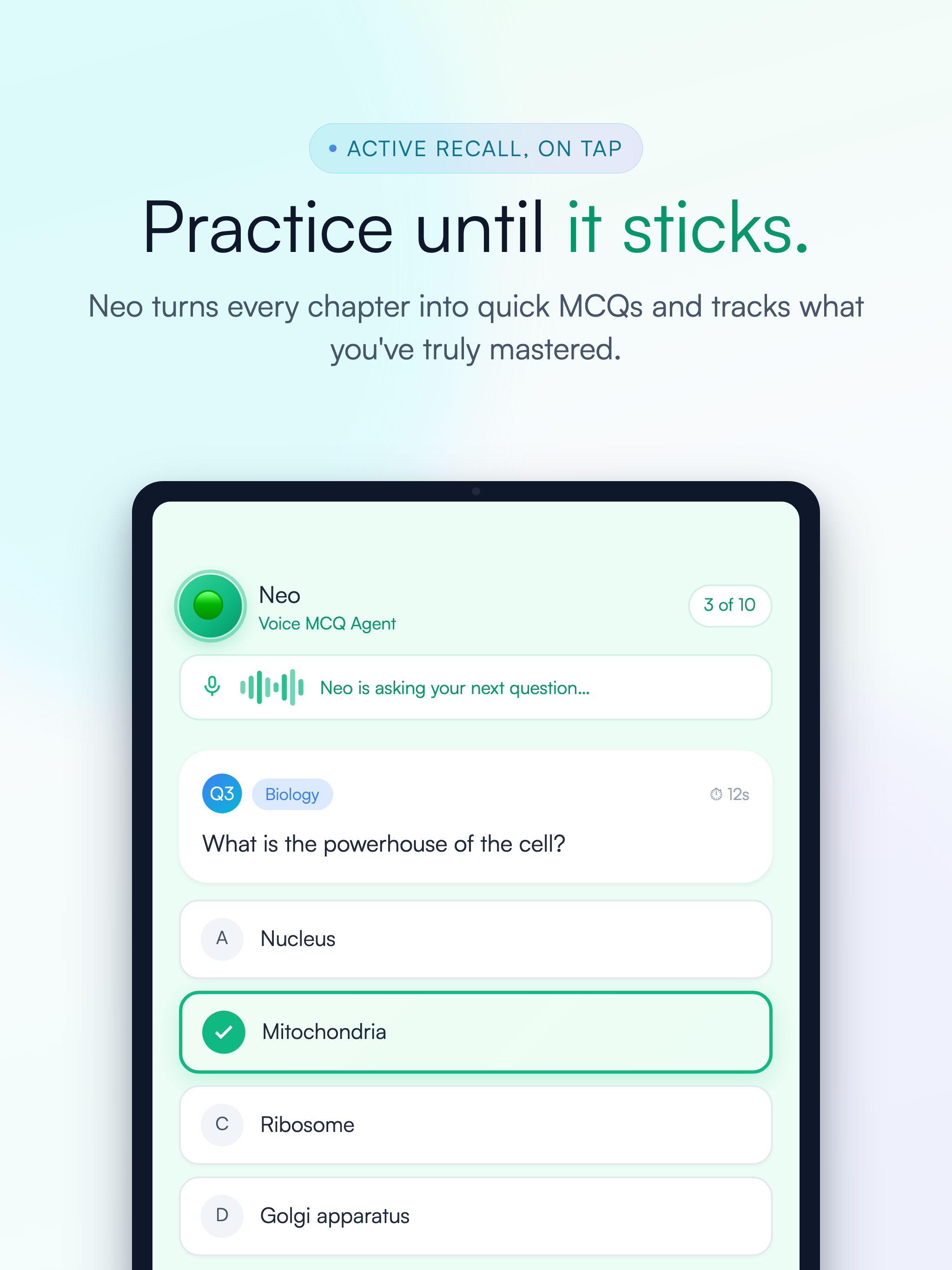 ARIA AI Tutor screenshot 10
