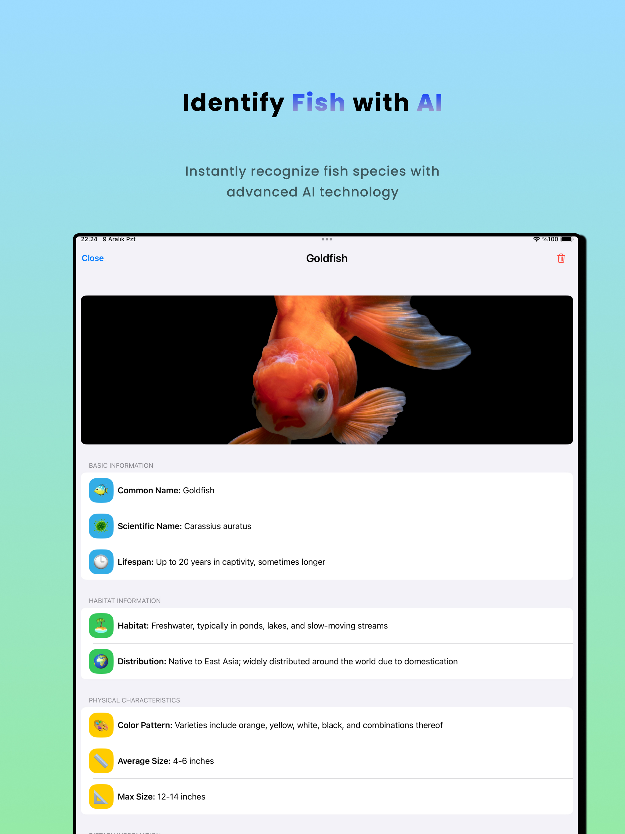 Fish Identifier Scan Photo AI screenshot 6