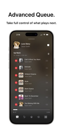 Tuneo: Offline Music Player iPhone screenshot
