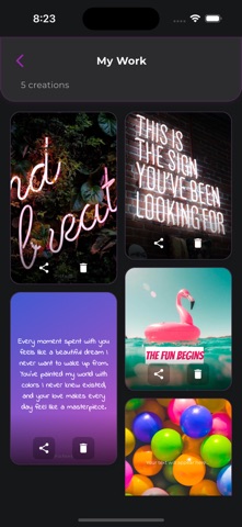 Picfont screenshot