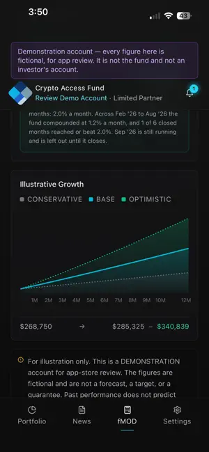 Crypto Access Fund screenshot 3