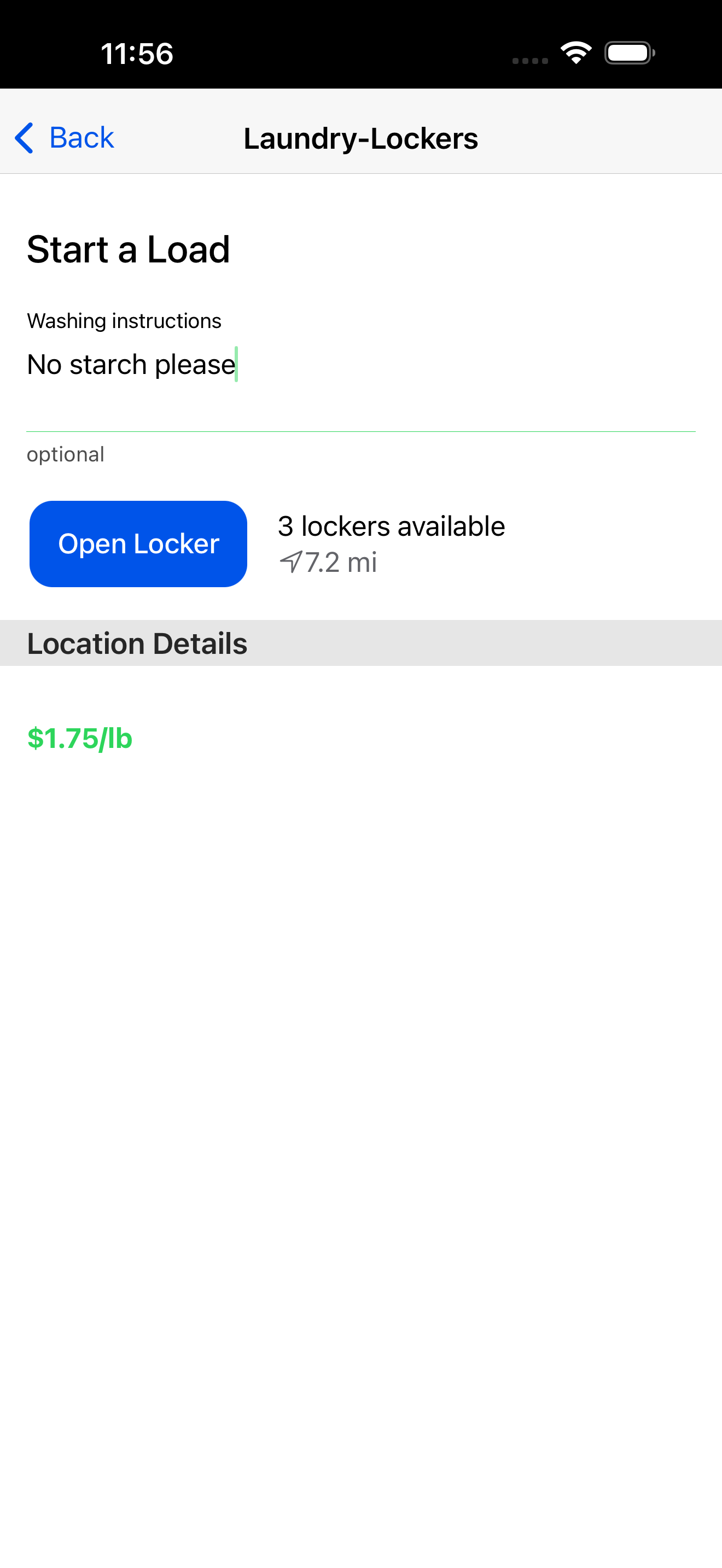 Laundry Lockers screenshot 2