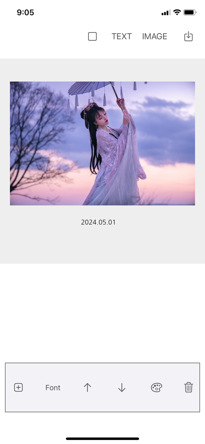 iF - image frame, photo frame