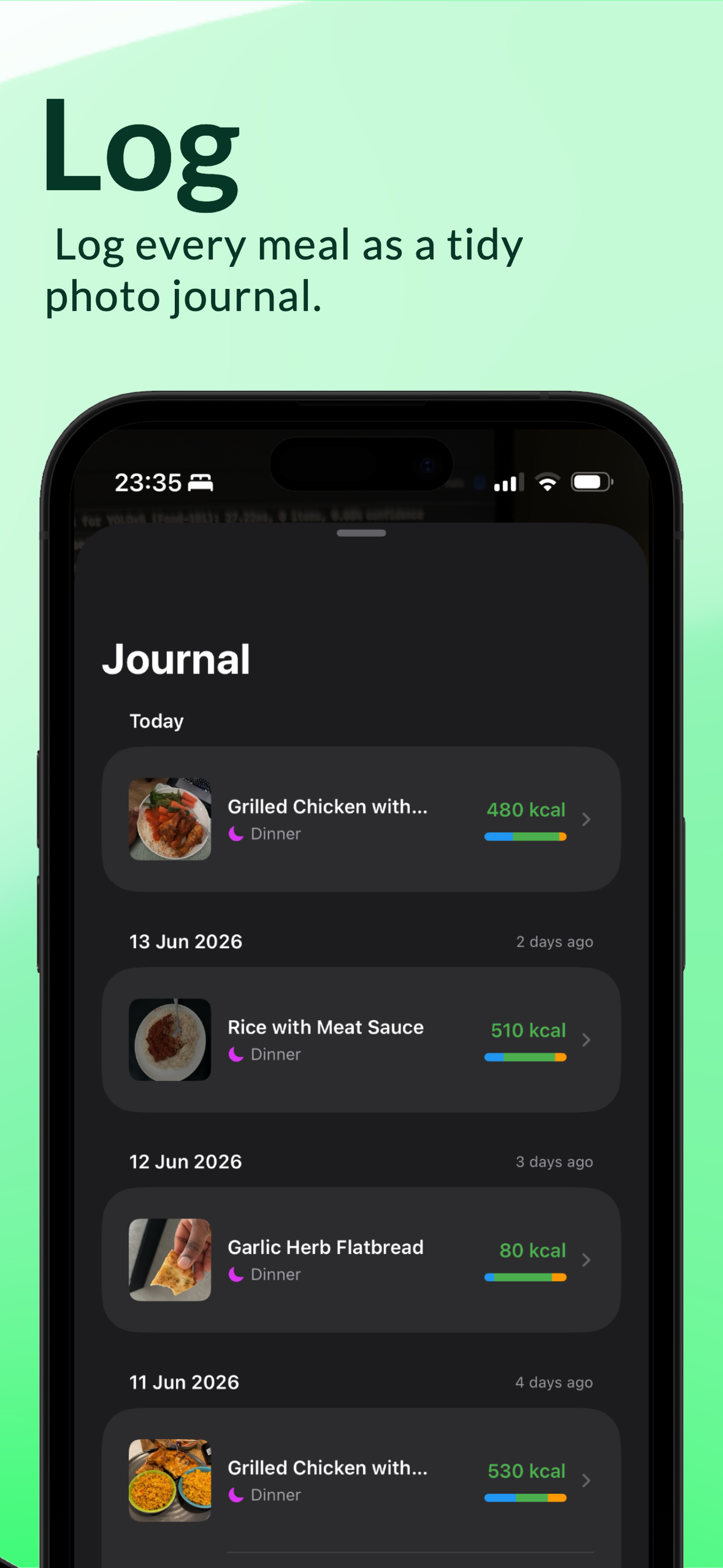 FoodCal - Calorie Tracker