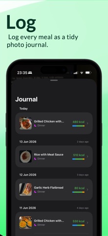 FoodCal - Calorie Tracker Screenshot 4 of 5