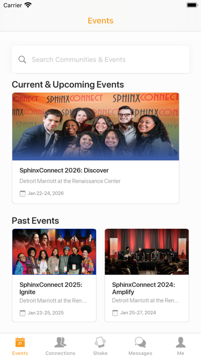 SphinxConnect iPhone screenshot 2 - Business app