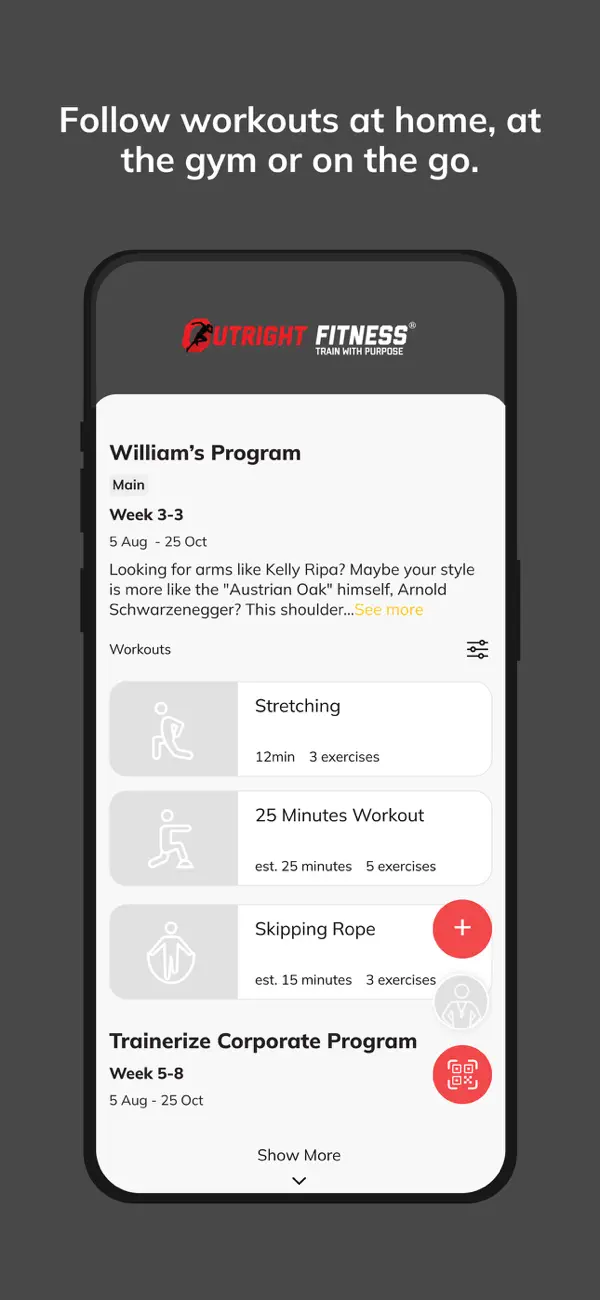 Screenshot #3 pour Outright Fitness