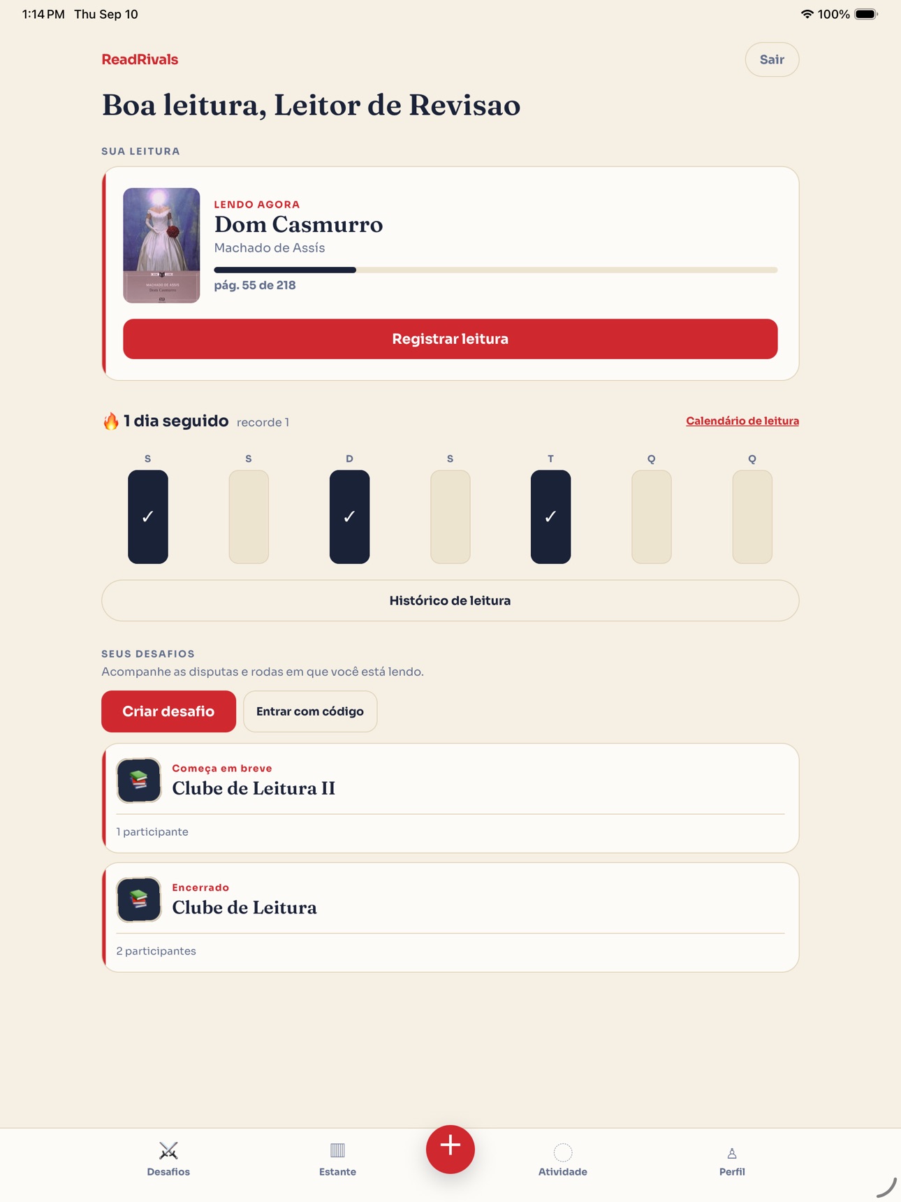Screenshot 6 of ReadRivals