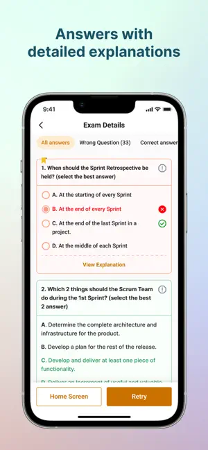 AWS AI Practitioner Exam Sim screenshot 4