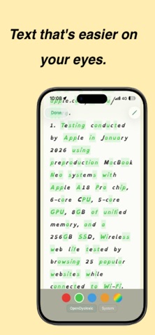 DyslexiAid screenshot