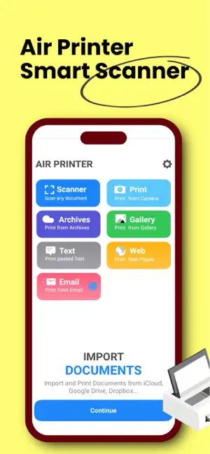 Air Printer: HD Smart Scanner screenshot 1